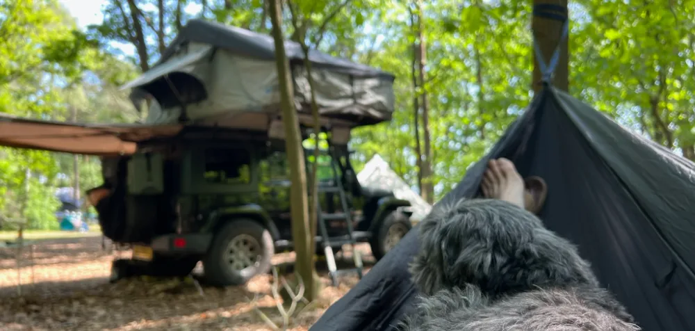 Natuurcamping Quadenoord bij Renkum in Nederland