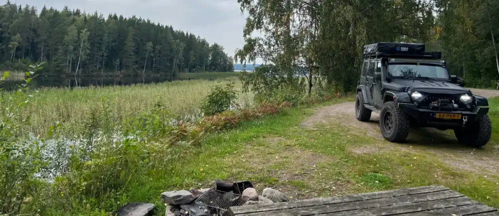 Wildkamperen, avontuurlijk kamperen in Zweden