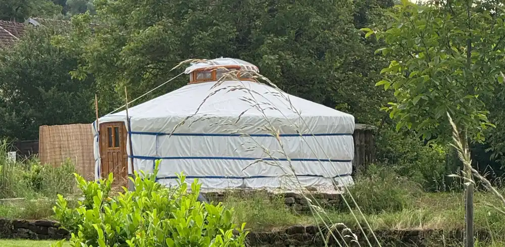 Yurt huren op camping Comme Ca in Frankrijk