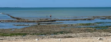 visbassins op eiland il de re voor westkust frankrijk